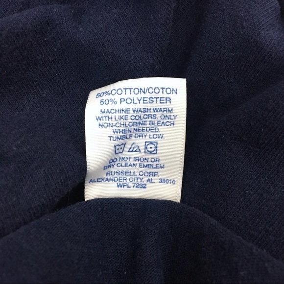 RUSSELL ATHLETIC Vintage T Shirt Auburn Tigers War Eagle Graphic Size Large - Picture 7 of 8